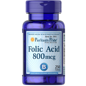 葉酸(FOLIC ACID) 800mcg×250タブレット